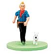Adventures of Tintin Cowboy Tintin Box Cover Statue